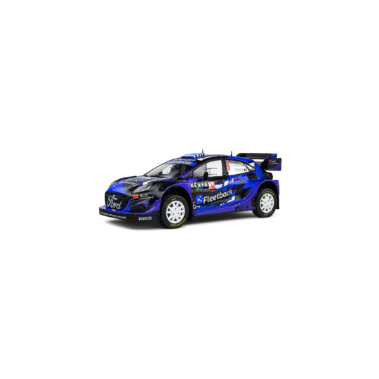 FORD Puma Rallye Hybrid Bleu n°9 1/18 SOLIDO