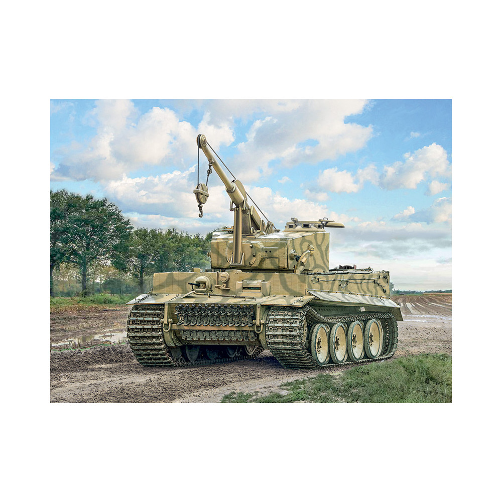 Char Tiger Tigre WW2 dépannage maquette 1/35 ITALERI