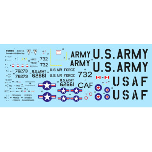 Cessna L-19 0-1 Bird Dog maquette 1/48 RODEN