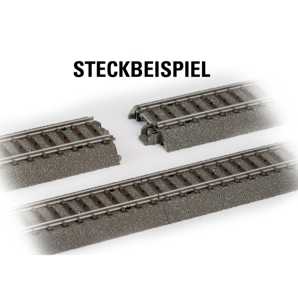 VOIE Rail Elément de voie C droit 360 mm 1/87 MARKLIN