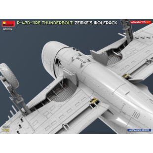Republic P-47D-11 RE Thunderbolt "Razorback" Wolfpack maquette 1/48 MINIART