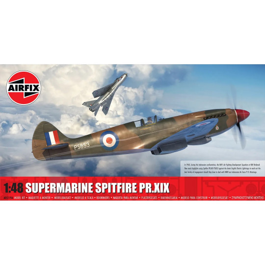 Supermarine SPITFIRE PR.XIX maquette 1/48 AIRFIX