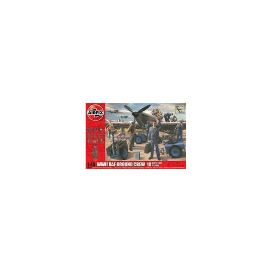 PERSONNEL AU SOL RAF WWII (10 FIG) 1/48 AIRFIX