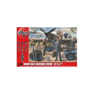 PERSONNEL AU SOL RAF WWII (10 FIG) 1/48 AIRFIX