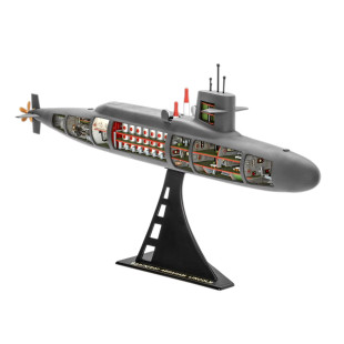 Sous-marin USA lance-missiles SSB Abraham Lincoln avec intérieur 1/253 REVELL