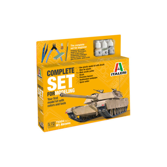 SET Char US Abrams avec outils maquette 1/72 ITALERI