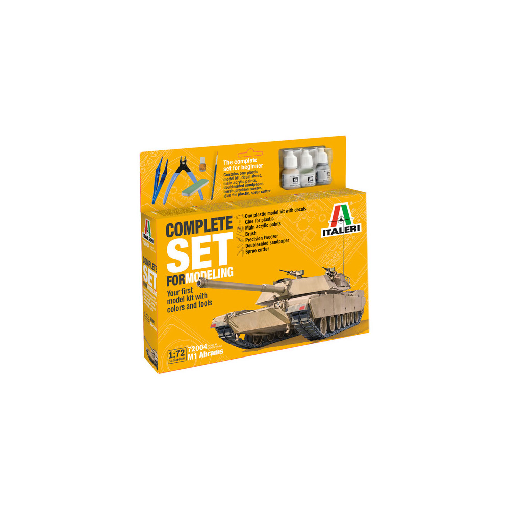 SET Char US Abrams avec outils maquette 1/72 ITALERI