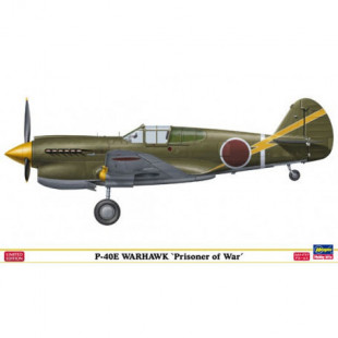 P-40E WARHAWK "PRISONER OF WAR" 1/48 HASEGAWA
