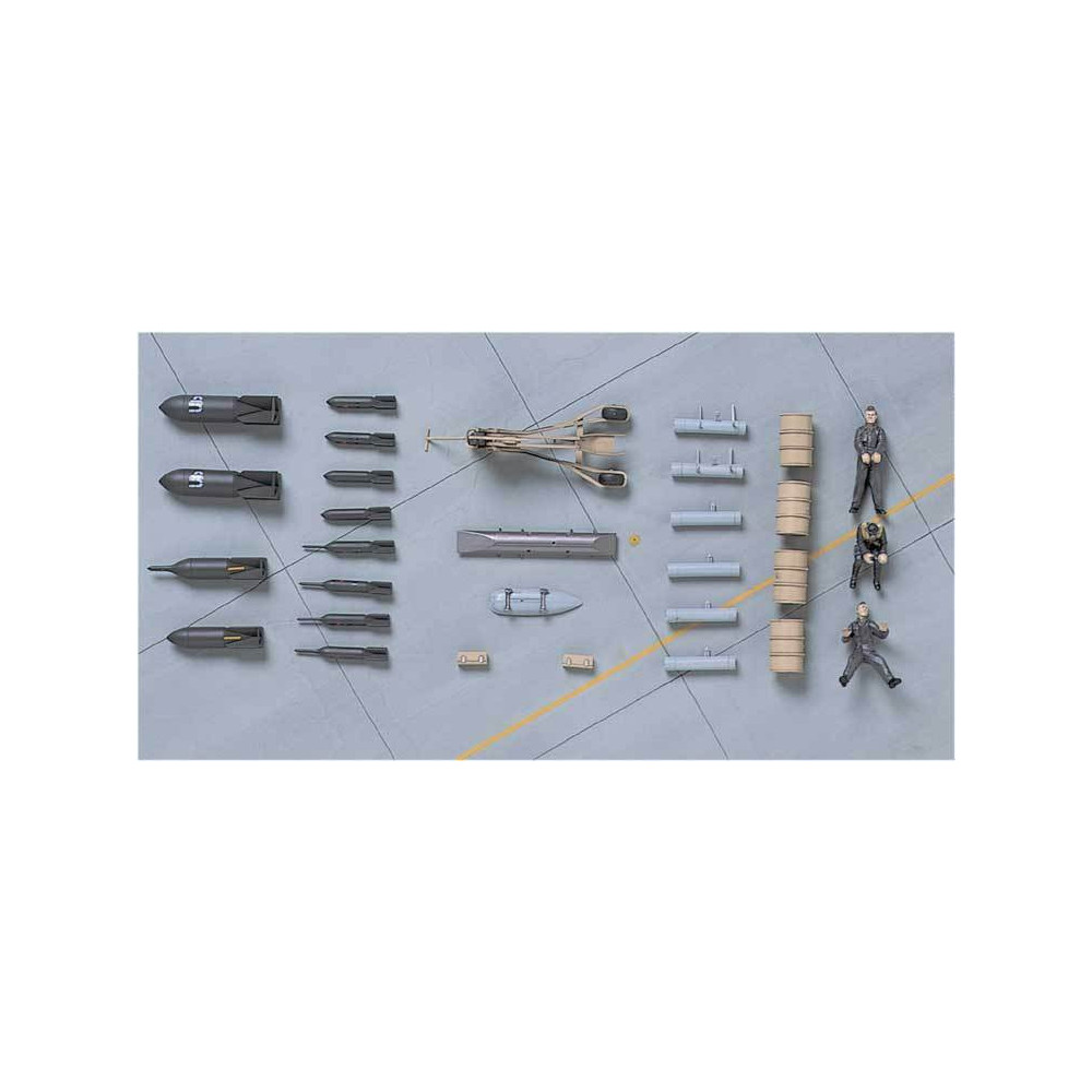 PERSONNEL EQUIPEMENT LUFTWAFFE 1/48 HASEGAWA