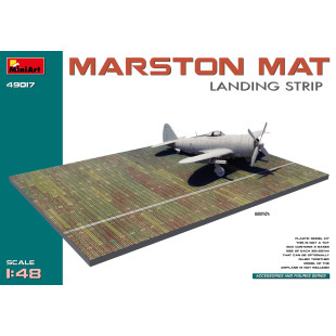 Plaques pour aérodrome Marston Mat. Landing Strip WW2 maquette 1/48 MINIART