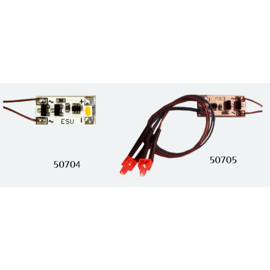 Eclairage cabine à LED Blanc chaud HO 1/87 ESU