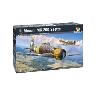 Macchi MC 200 Saetta avion Italie WW2 maquette  WW2 1/32 ITALERI
