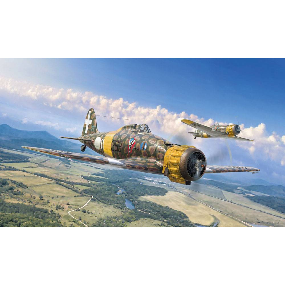 Macchi MC 200 Saetta avion Italie WW2 maquette  WW2 1/32 ITALERI