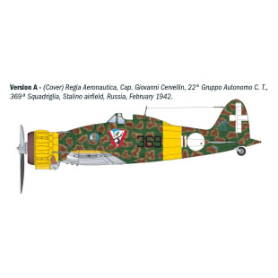 Macchi MC 200 Saetta avion Italie WW2 maquette  WW2 1/32 ITALERI