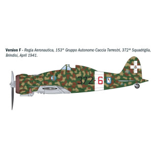 Macchi MC 200 Saetta avion Italie WW2 maquette  WW2 1/32 ITALERI
