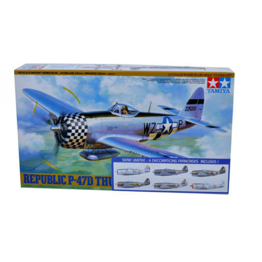 Republic P-47D Thunderbolt "Bubbletop" maquette 1/48 TAMIYA