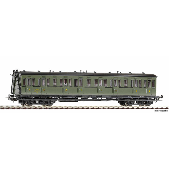 Voiture SNCF à bogies & compartiments mixte 1Cl-2Cl HO 1/87 PIKO
