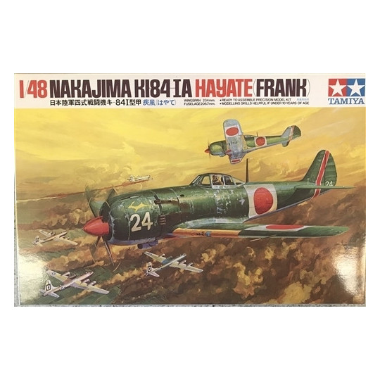 NAKAJIMA KI-84-IA Hayate (Frank) maquette 1/48 TAMIYA