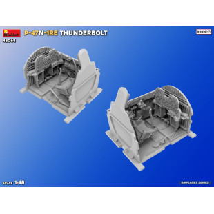 Republic P-47N-1RE Thunderbolt "Bubbletop" USAF Pacifique WW2 maquette 1/48 MINIART