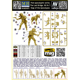 The last bridge Dogs of Apocalypse -N°7-apocalyptic serie 1/24 MasterBox