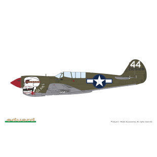 Curtiss P-40-N Warhawk maquette 1/48 EDUARD ProfiPACK