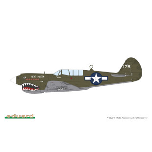 Curtiss P-40-N Warhawk maquette 1/48 EDUARD ProfiPACK