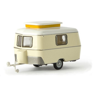 Caravane Eriba blanche maquette 1/87 SAI COLLECTION