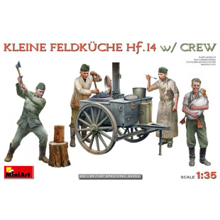Cuisine de campagne allemande avec 4 personnages 1/35 MINIART
