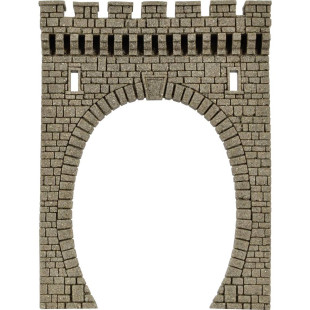 Portail de tunnel voie simple HO 1/87 VOLLMER