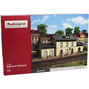 Gare de petite ville Flöhatal maquette 1/87 HO AUHAGEN