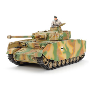 Char Tank PANZER IV Auf.H Blindé allemand WW2 Early Version maquette 1/35 TAMIYA