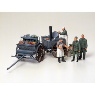 German field kitchen Cuisine roulante allemande WW2 maquette 1/35 TAMIYA