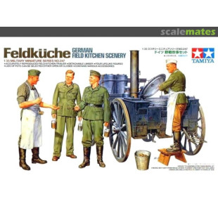 German field kitchen Cuisine roulante allemande WW2 maquette 1/35 TAMIYA