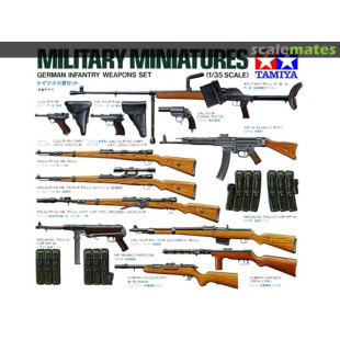 Set Armement infanterie allemande WW2 maquette 1/35 TAMIYA