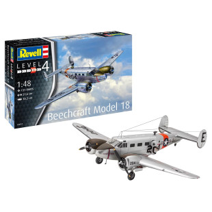 Avion Beechcraft modèle 18 maquette 1/48 REVELL