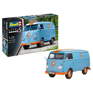 VW Transporter T1 panel van "Gulf" (camionnette) 1/24 maquette REVELL