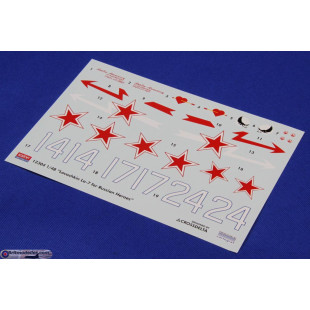 Lavochkin La-7 "Russian Ace" chasseur russe WW2 maquette 1/48 ACADEMY