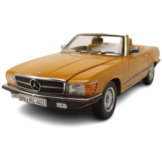 MERCEDES BENZ 450SL 1975 orange 1/18 NOREV