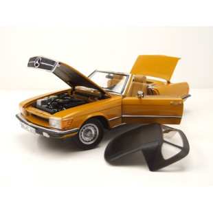 MERCEDES BENZ 450SL 1975 orange 1/18 NOREV
