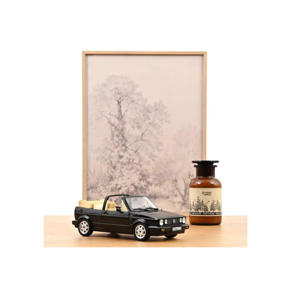 VOLKSWAGEN GOLF Cabriolet noire 1/18 NOREV