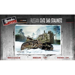 Tracteur russe chenillé ChTZ s60 Stalinetz 1/35 THUNDER MODEL