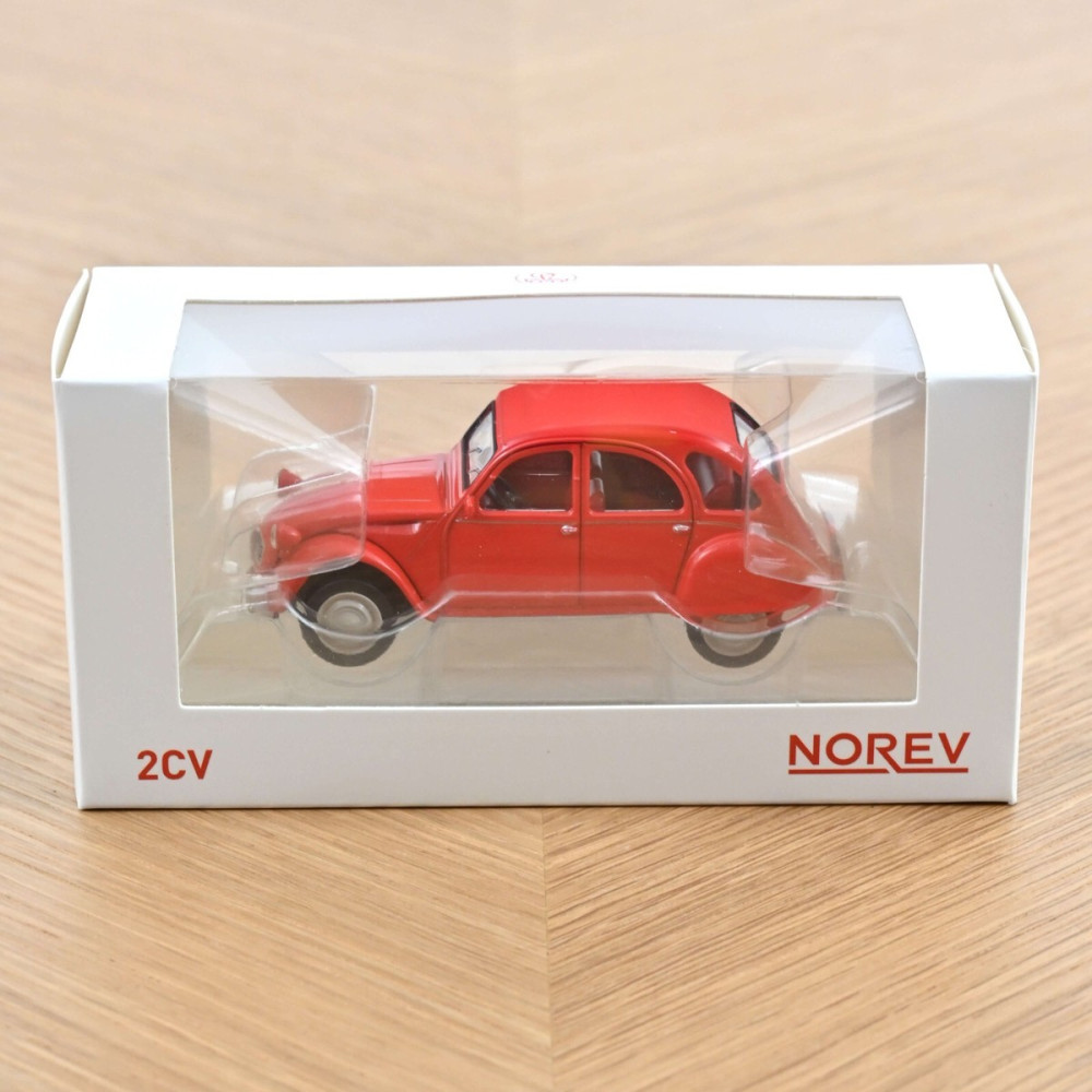 Citroën 2CV 1978 rouge géranium 1/43 NOREV Jet Car