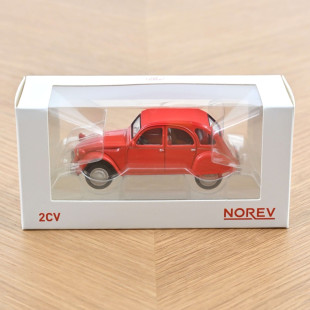 Citroën 2CV 1978 rouge géranium 1/43 NOREV Jet Car