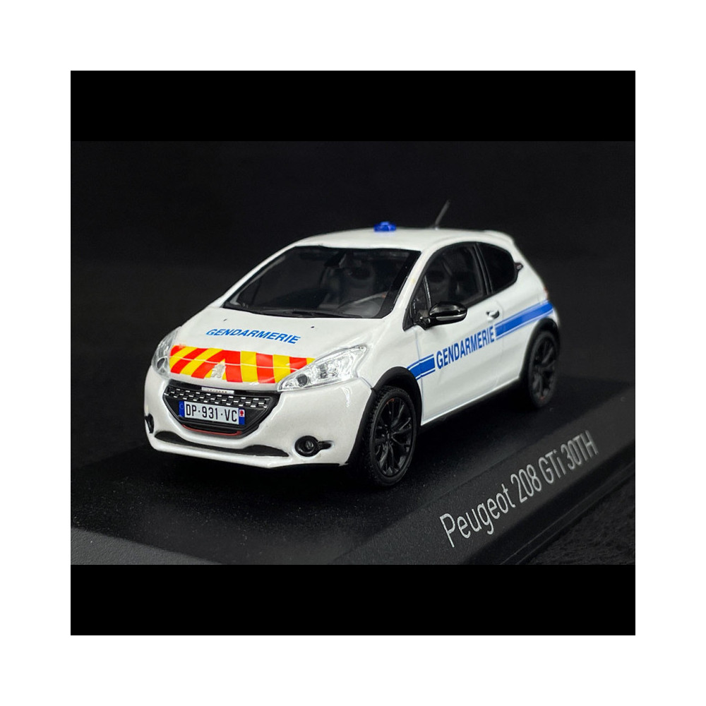 Peugeot 208 GTi Gendarmerie 30TH 2014 1/43 NOREV