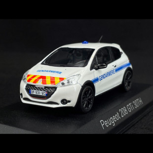 Peugeot 208 GTi Gendarmerie 30TH 2014 1/43 NOREV