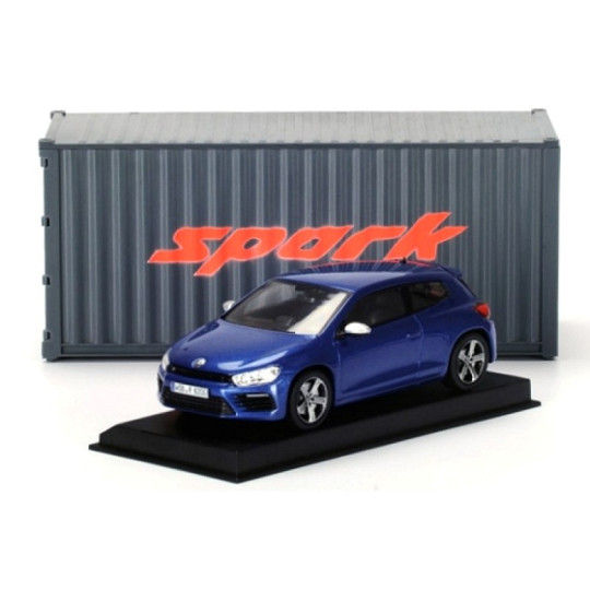 VOLKSWAGEN Scirocco R 2014 bleu 1/43 SPARK