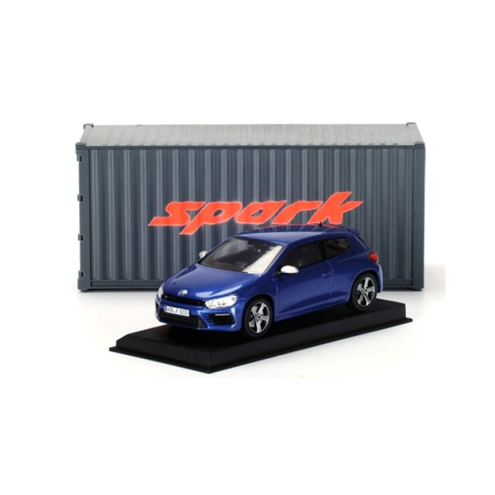 VOLKSWAGEN Scirocco R 2014 bleu 1/43 SPARK