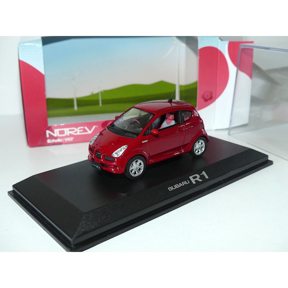 Subaru R1 2006 rouge 1/43 NOREV