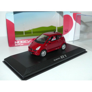 Subaru R1 2006 rouge 1/43 NOREV