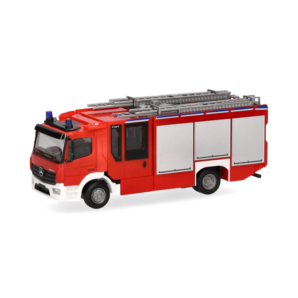 Camion Mercedes Altego 13 Z-cabine "fire brigade" 1/87 Herpa